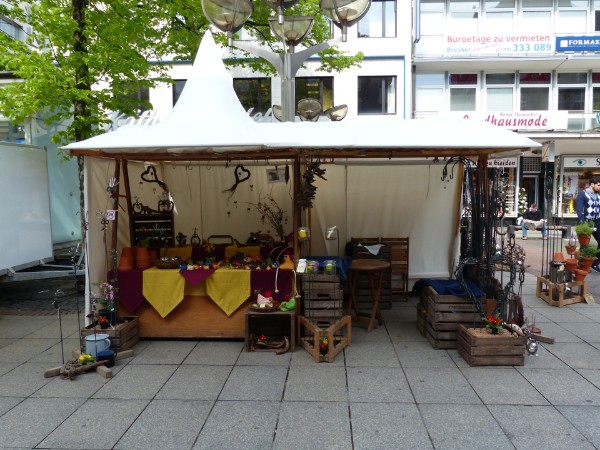 Unser Stand in Duisburg auf der Kö